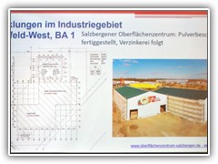 Entwicklung im Industriegebiet Holsterfeld West