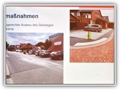 seniorengerechter Ausbau des Gehweges Am Feldkamp