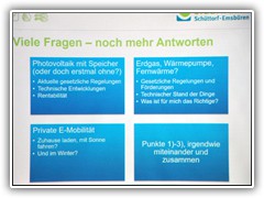 Zuerst wurden die wichtigen _Fragen positioniert. Die Antworten ergaben sich durch lebhafte Fragen.