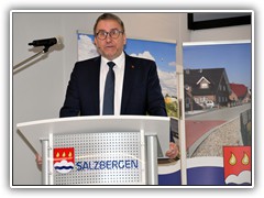 Begrüßung durch den Bürgermeister