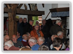 Resevestühle wurden bereitgestellt