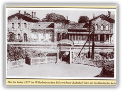 der holländische Bahnhof