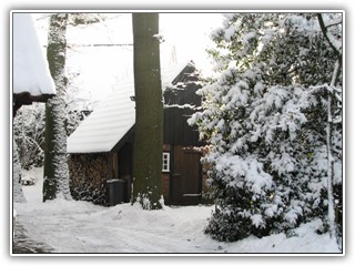 Auch im Winter diente das Schöppkes als Holszlager.