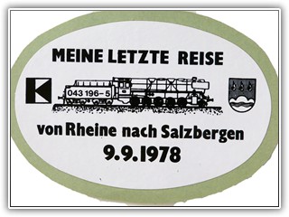 Ein Sticker für das Auto